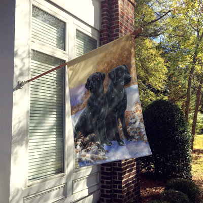 Double Sided Polyester Animal Garden Flag
