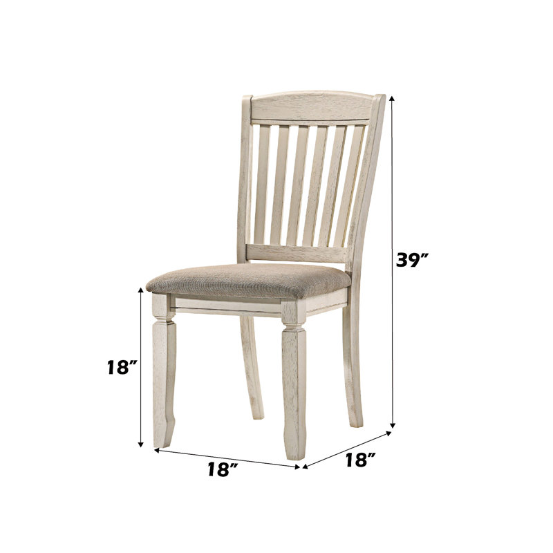 Ensemble de 2 chaises d'appoint en bois