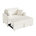 Vertical White Corduroy Fabric
