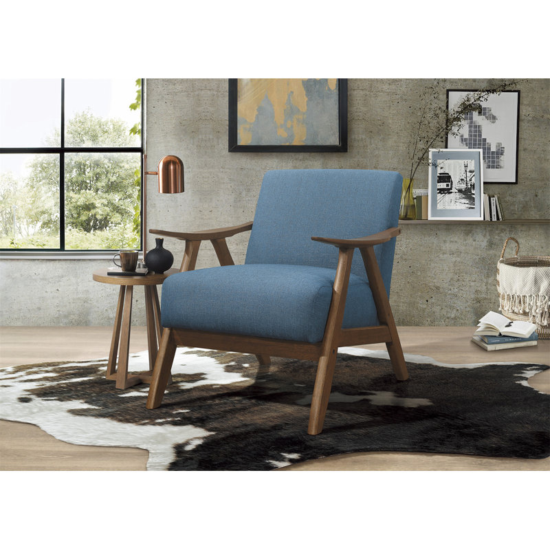 Mobilier d'appoint et de dossier Modern, Tissu bleu