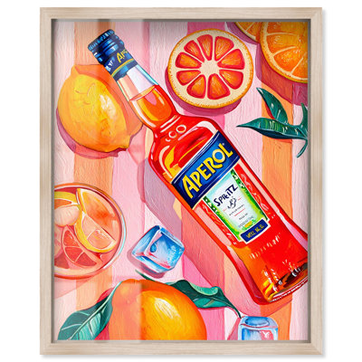 Zest and Zeal Shadowbox Print Summer Art Prints by Art Remedy