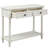 Console Table Traditional Design with Two Drawers and Bottom Shelf-770969707