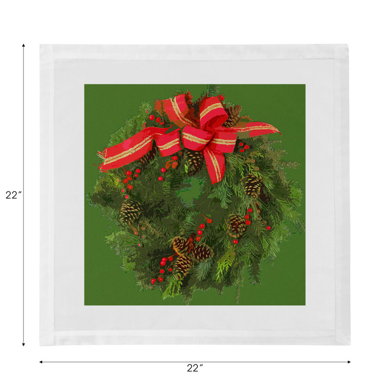 Serviette de table Christmas, Moss
