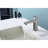 Gray Tap For Bathroom Sink, 1.5/Gpm Flow, Zinc, Deck Mounted Corrosion Handle Lever Rust-121597156