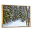 «Winter Forest», reproduction d'art sur toile, route enneigée dans la forêt-984435554-984435552-1031759132