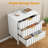 3 Drawer Dresser With Fluted Panel Design-1216285449