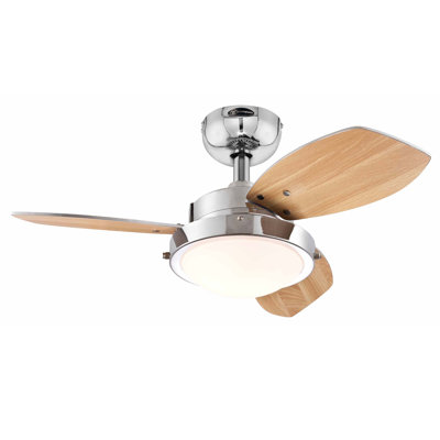 Faywood 76 cm Ceiling Fan with Light Kit