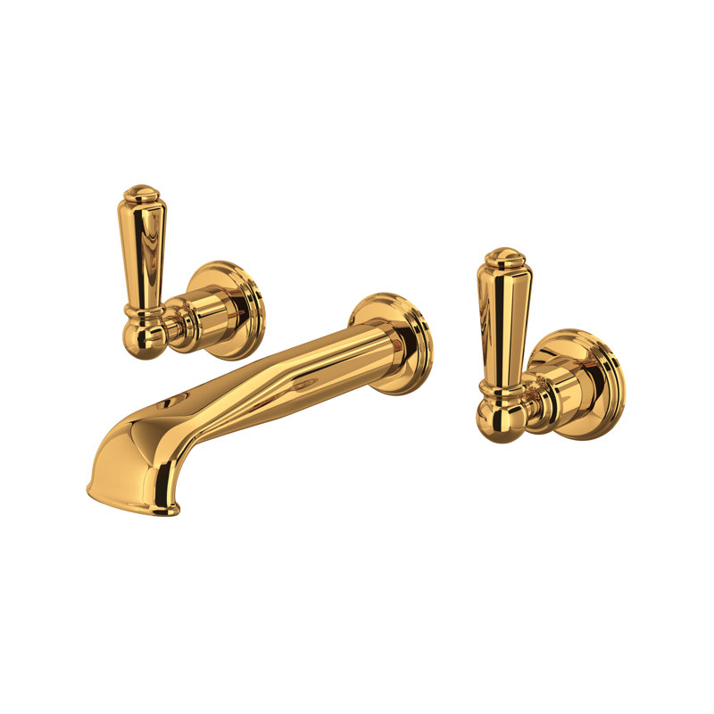 Edwardian™ Wall Mount Faucet, English Gold