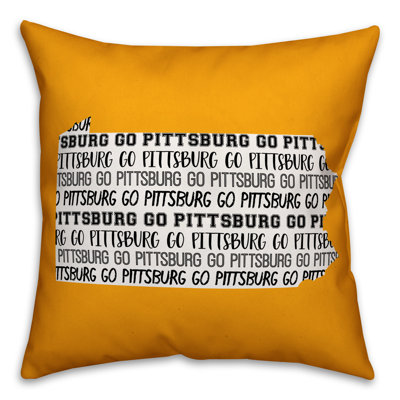 Outdoor Reversible Throw Pillow