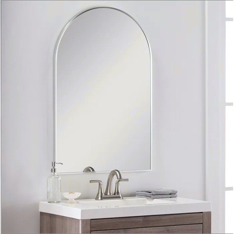 Miroir de salle de bain, Argent argent, 30" x 20"