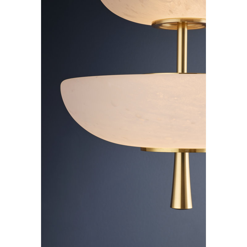 Mapledale Cloud Glass Dimmable Integrated LED Pendant