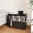 Mobile Storage Cabinet With Wheels, Modern Rolling Storage Unit With 2 Open Shelves And 1 Drawer, Compact Wooden Side Cabinet For Living Room Or Bedroom