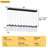 20-light Modern Crystal Rectangular Led Chandelier Black-2042310784
