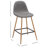 Heilig Upholstered Counter Stool with Metal Frame-1106044324