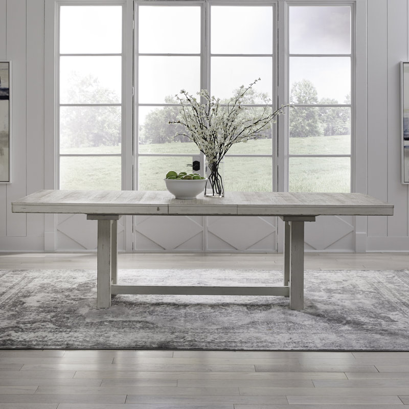 Domonik Trestle Dining Table w/ 18" Leaf