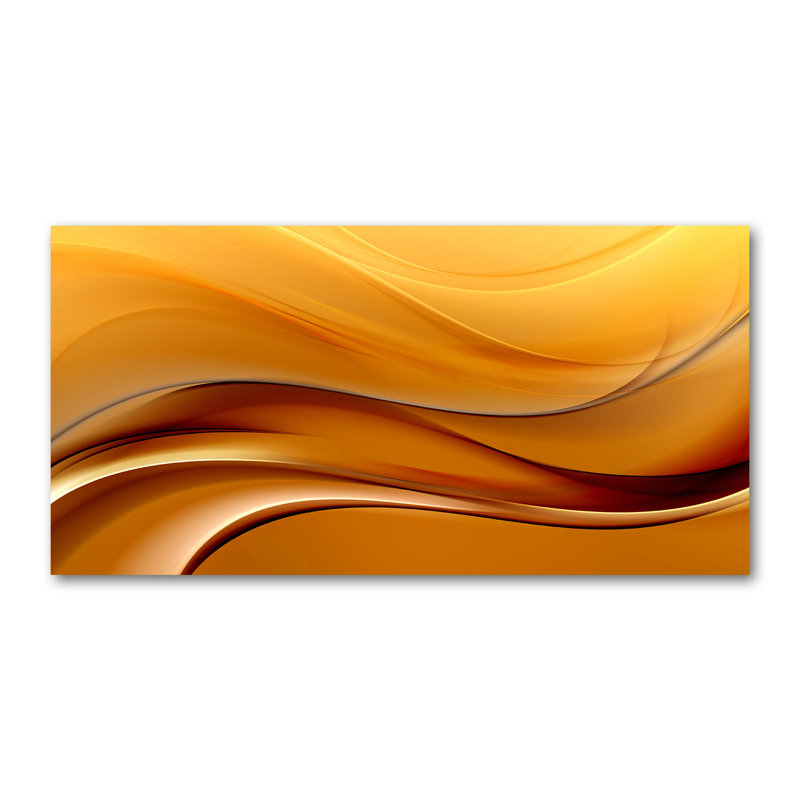 Waves Background - Wrapped Canvas Print