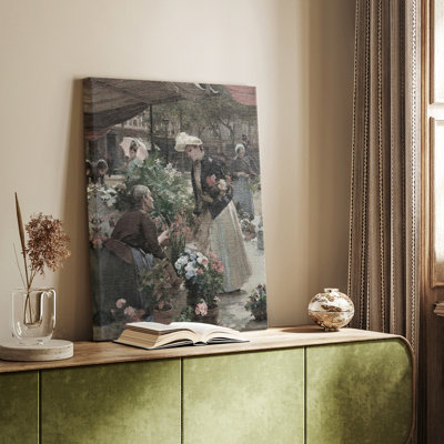 Peinture sur toile encadrée