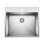 Quatrus 25" L x 22" W Drop-In/Undermount Stainless Steel Laundry Sink