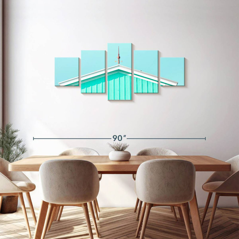 Florida Beach House, H 30 po x l 68 po