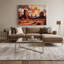 Art mural sur toile rose, "Southwestern Patterns"-100204601