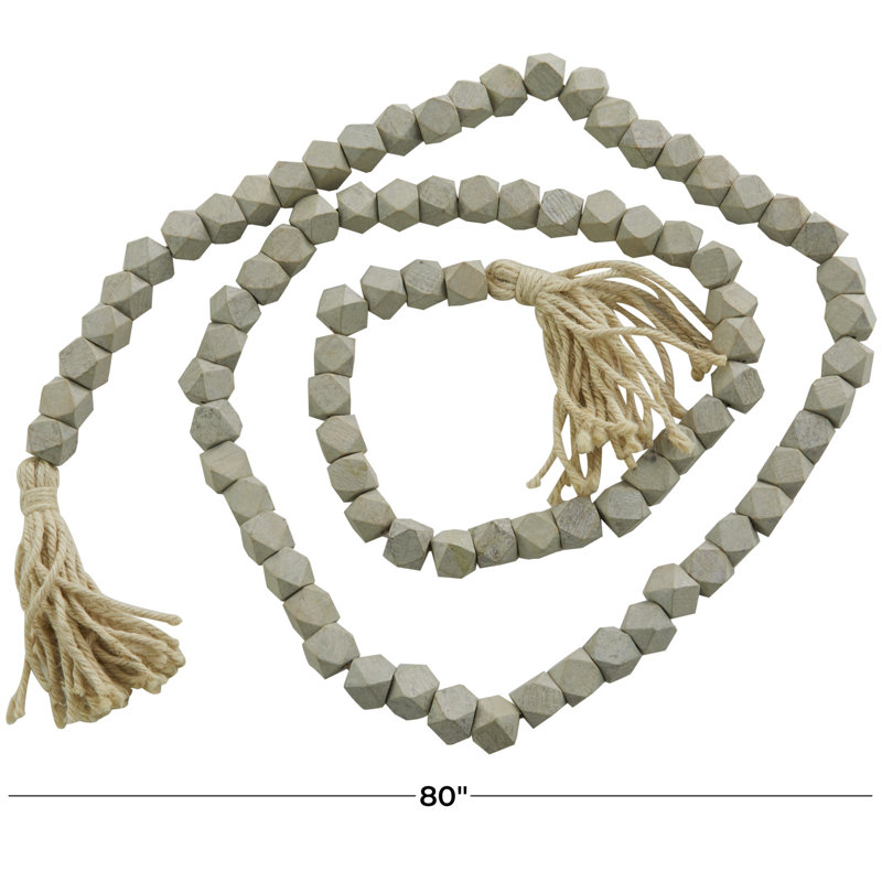 Guirlande Bead, Gris