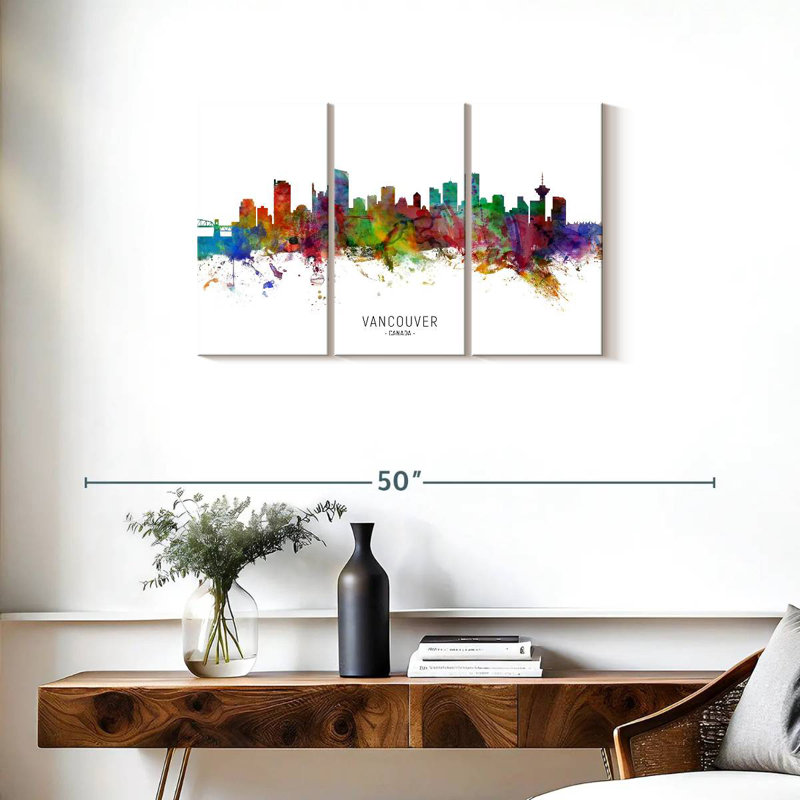 Nicci Vancouver Canada Skyline I, H 20 po x l 33 po