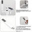 Robinet de baignoire rouille avec cascade et quincaillerie de fixation inclus-118768087