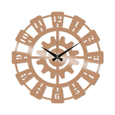 Zetilla Metal Wall Clock