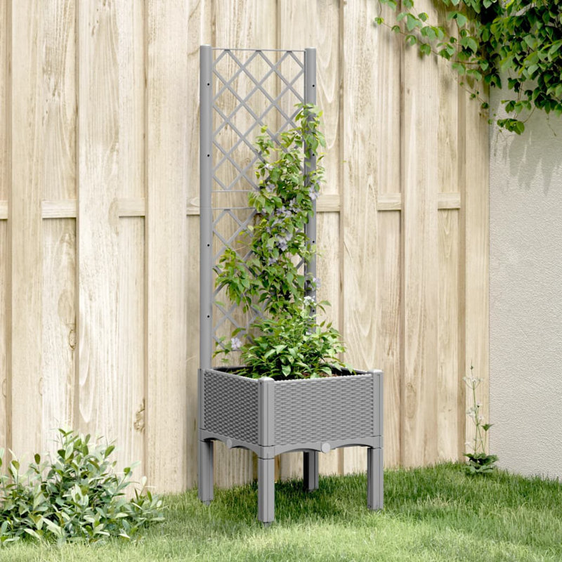 Brouwer Planter Box, Light Grey