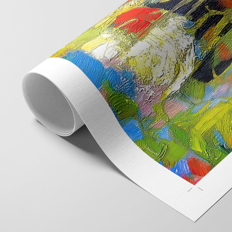 FLORAL Series DCXI -Canvas Print Only - NOT FRAMED, 48" H x 32" W