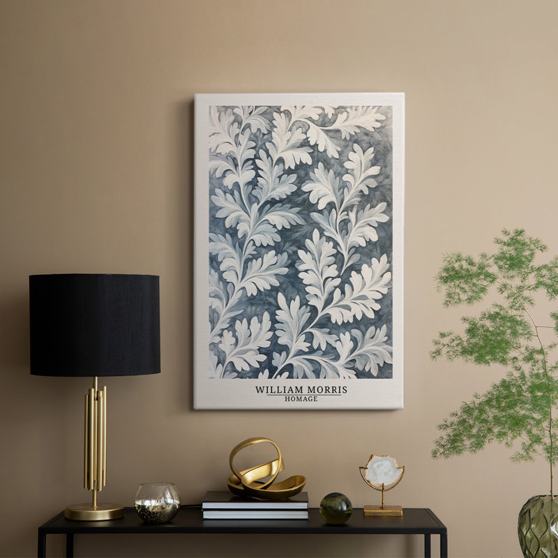 Série WORRIS de la série DCCXC III de Wm Morris - Cavas de galerie sur mesure, H 60 po x l 40 po