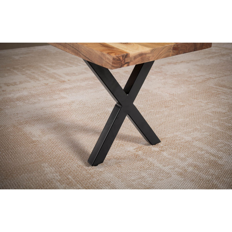 Grantsburg Wood Bench, 45cm H x 120cm W x 40cm D