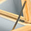 Glacière 54 po en bois pour patio