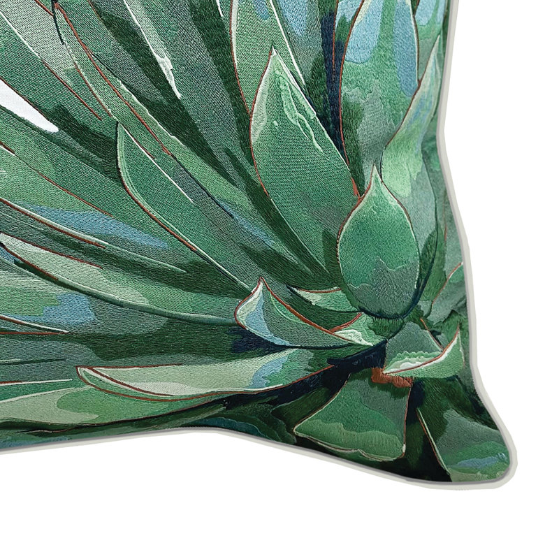 Green Agave Pillow
