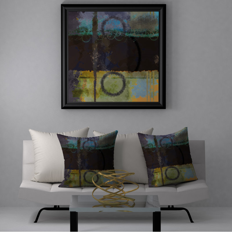 Housse et insert de coussin carré Genius, H 20 po x l 20 po x p 5 po