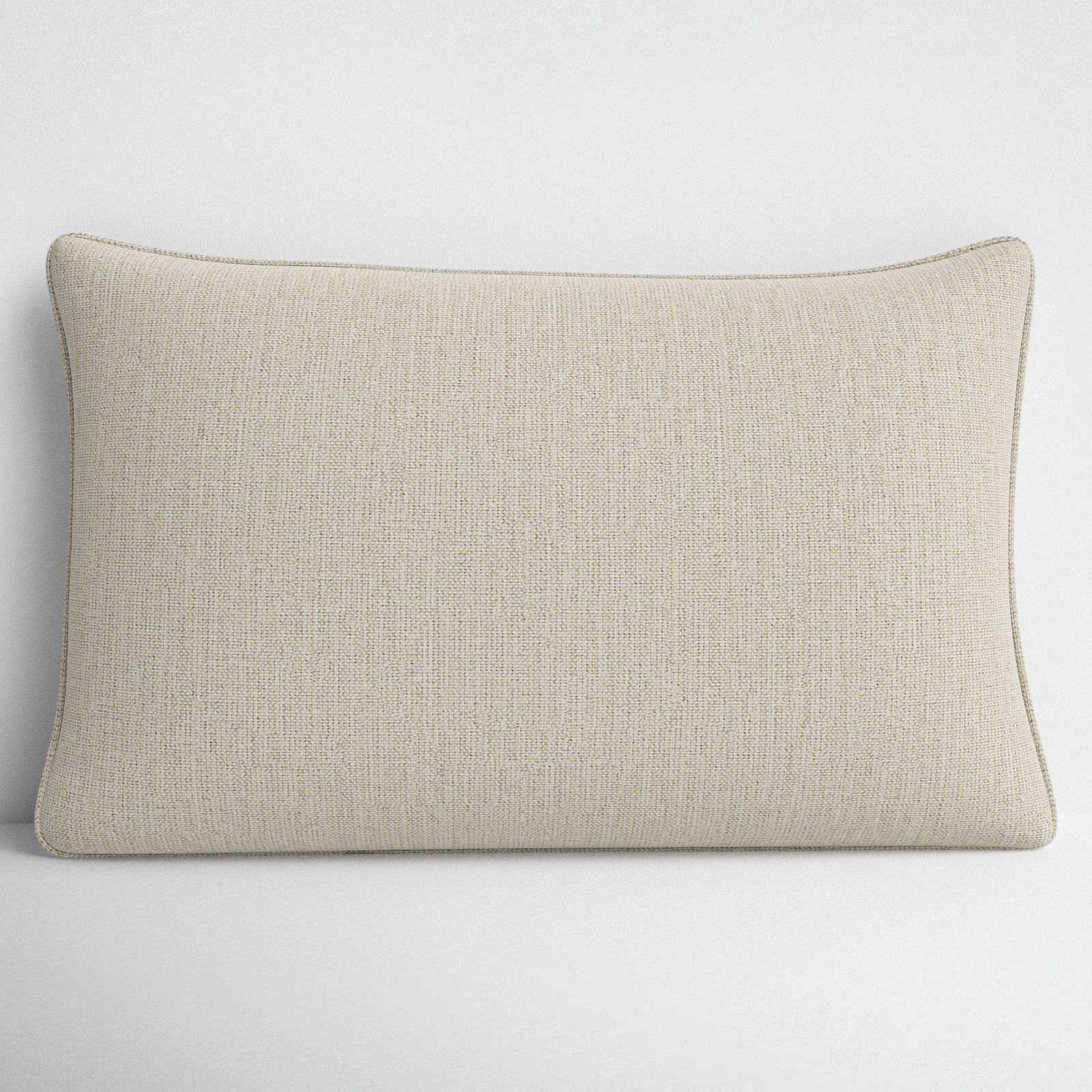 Annata 26" x 16" Sunbrella® Throw Pillow, Pumice