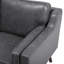 Forsyth Faux Leather Loveseat-60219330-60219328