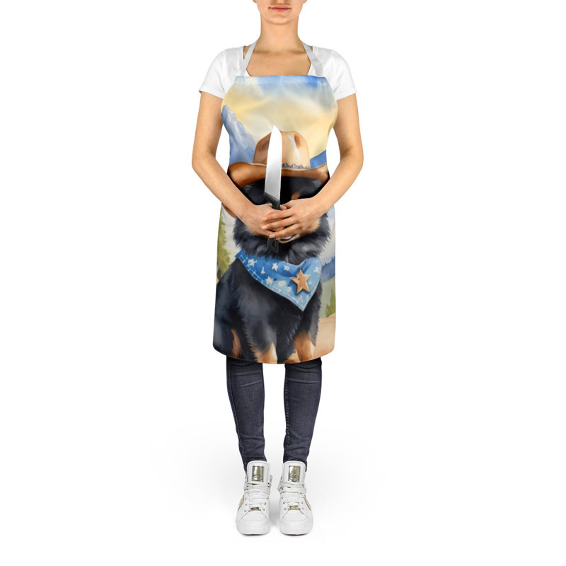 No Pattern Bib Apron