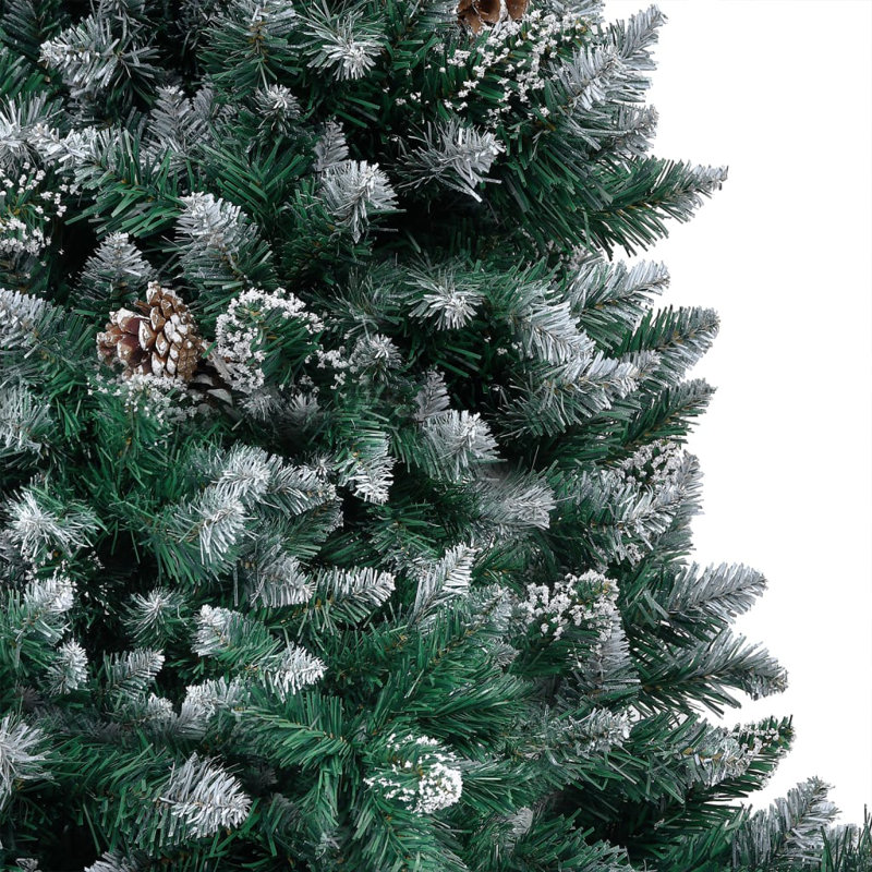Artificial Christmas Tree with LEDs&Ball Set, 5.91ft H x 3.28ft W x 3.28ft D