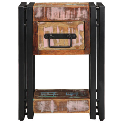 30cm W Solid Wood Bedside Table