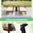 Michaelle Outdoor Lounge Chair with Ottoman