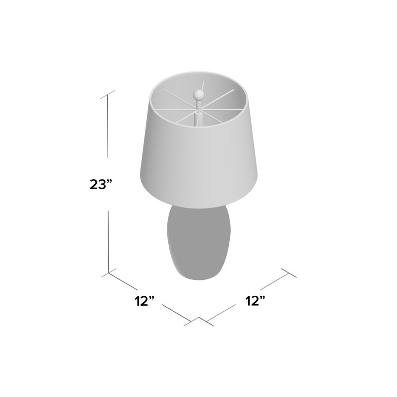 Lennie Resin Table Lamp