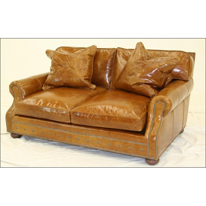 Loveseat, Alistair Black, Old Gold E, Brushy Bayou