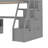 Graettinger Kids Twin Loft Bed with Drawers-1221813580
