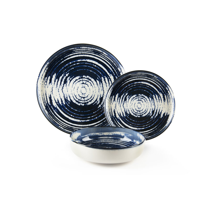 Ermes Piece Ceramic Dinnerware Set - Service for 4