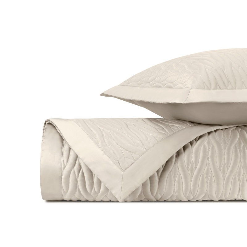 Napa RS QLT Egyptian Certified Cotton Coverlet, Khaki Ch, King Coverlet