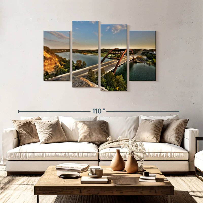 Lilie Pennybacker Bridge Highway, H 48 po x l 75 po