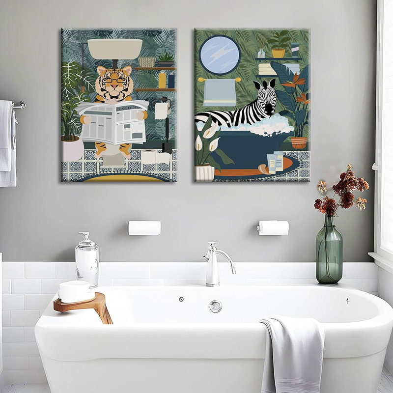 2 Piece Wrapped Canvas Print