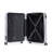 Black 3-Piece PC Hardshell Luggage Set with Spinner Wheels (20"/24"/28")