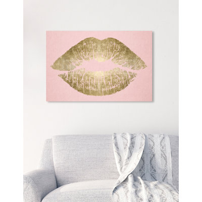 " Solid Kiss Blush And Gold "